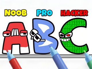 Animation & Coloring Alphabet Lore