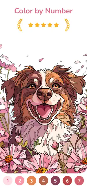 happy-color-by-numbers-game screenshot0