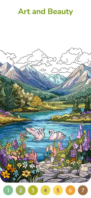 happy-color-by-numbers-game screenshot4